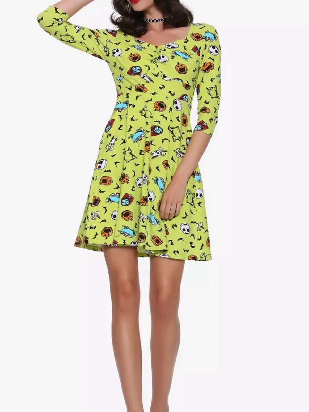 Hot Topic Disney The Nightmare Before Christmas Dress, 3X plus size - Picture 13 of 14